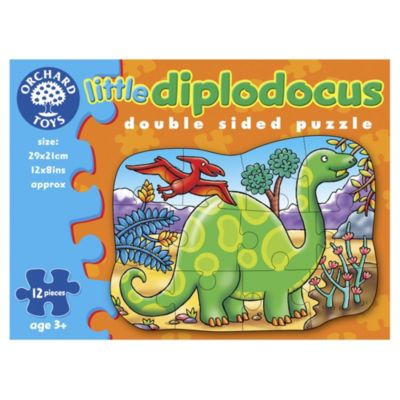 Orchard Toys Double Sided Little Diplodocus Puzzle