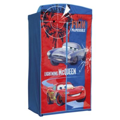 Disney Pixar Cars 2 Fabric Wardrobe - Blue