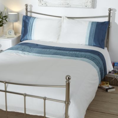 Tu Duck Egg Panelled Bed Linen Set