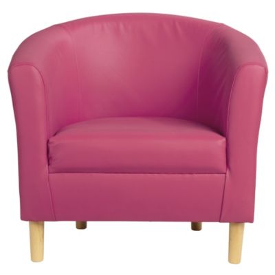 Tub Chair in Pink