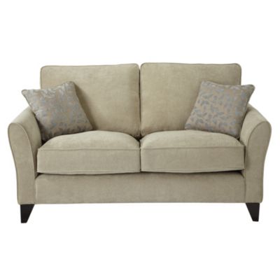 Cambourne Regular Linen Sofa with Duck Egg Scatter Cushions