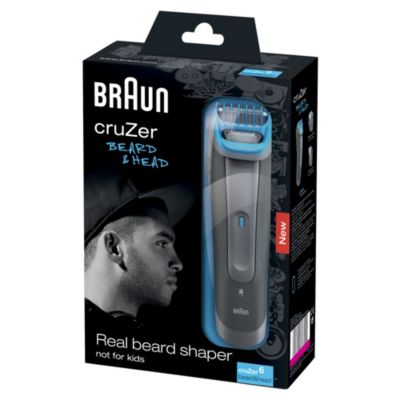 Braun cruZer 6 Beard & Head 3-in-1 Trimmer and Clipper