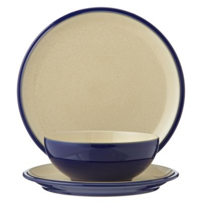 Denby Cook and Dine Royal Blue 12-piece Dinner Set