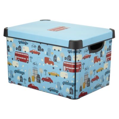 Tu Transport Deco Storage Box with Lid 22L