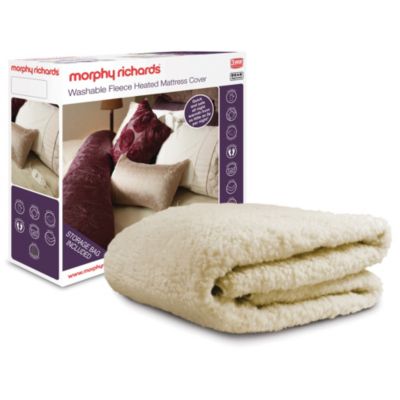 Morphy Richards Double Dual Washable Fleece Heated Mattress Cover