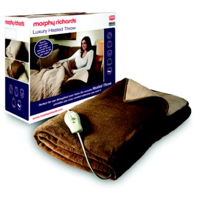 Morphy Richards Single Washable Fleece Heated Mattress Cover