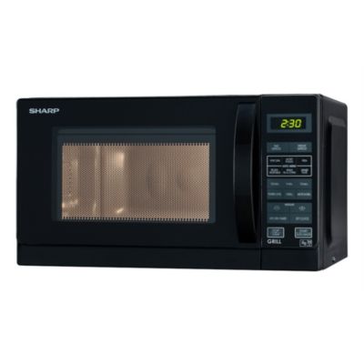 Sharp R662KM 20L Black Microwave Oven with Grill