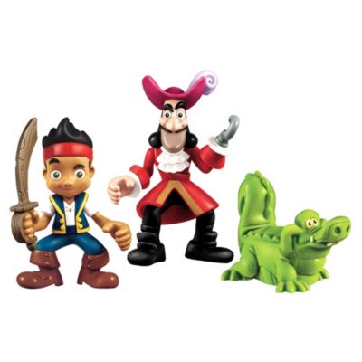 Jake & The Never Land Pirates Jake, Hook & Tick Tock Croc Pirate Pack