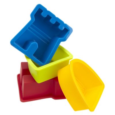Miniamo Brights Silicone 4-piece Cake and Jelly Mould Set