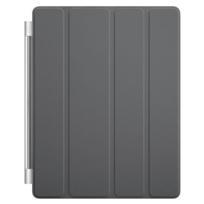 Apple iPad Polyurethane Smart Case Dark Grey