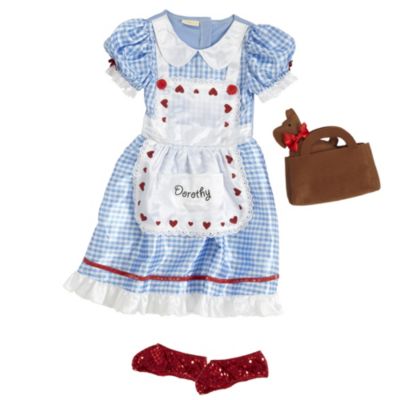 Blue Check Dress Costume