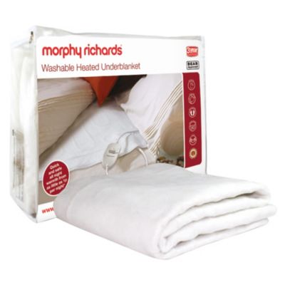 Morphy Richards Single Washable Heated Underblanket