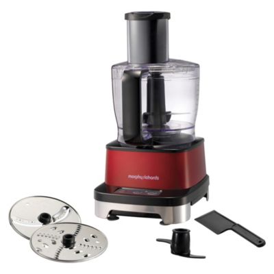 Morphy Richards Accents Induction Red Food Processor