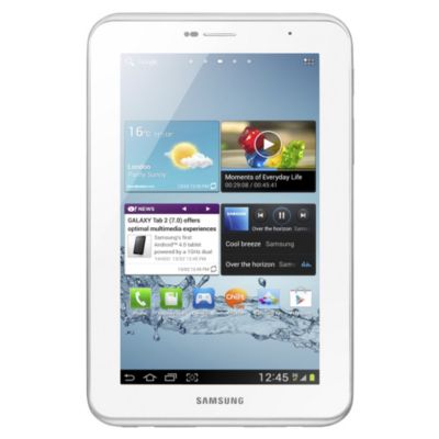 Samsung Galaxy Tab 2 Dual Core 8GB 3G 7" White Tablet