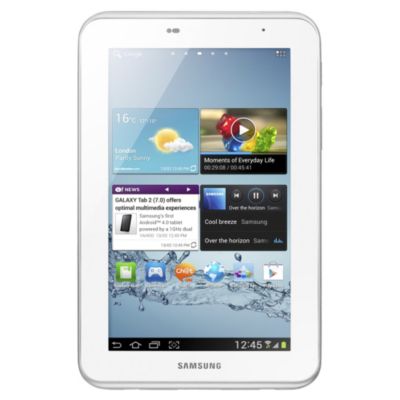 Samsung Galaxy Tab 2 Dual Core 16GB Wi-Fi 7'' White Tablet