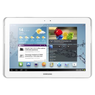 Samsung Galaxy Tab 2 Dual Core 16GB Wi-Fi 10.1'' White Tablet