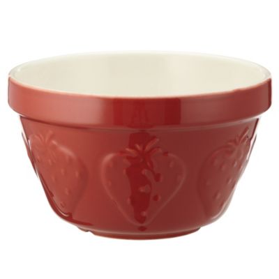 Mason Cash Strawberry Red 17cm Pudding Basin