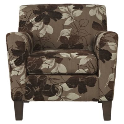 Erica Floral Chair Chocolate