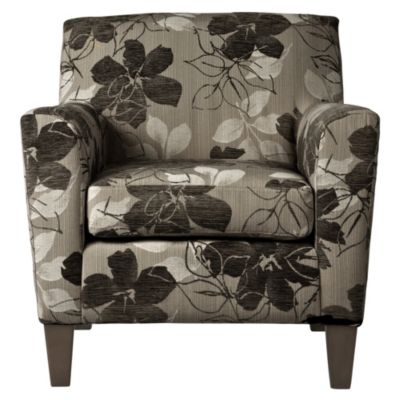 Erica Black Floral Chair