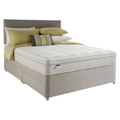 Silentnight Miracoil Latex Divan Bed with FREE