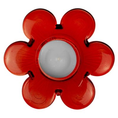 Tu Red Flower Tealight Holder