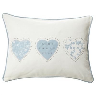 Tu Blue Home Sweet Home Cushion