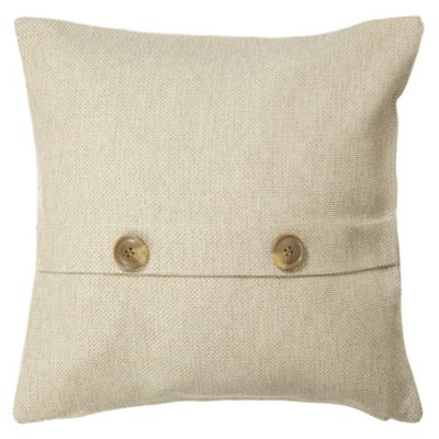 Tu Natural Button Cushion