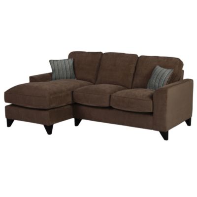 Minnesota Large Chocolate Left Hand Chaise