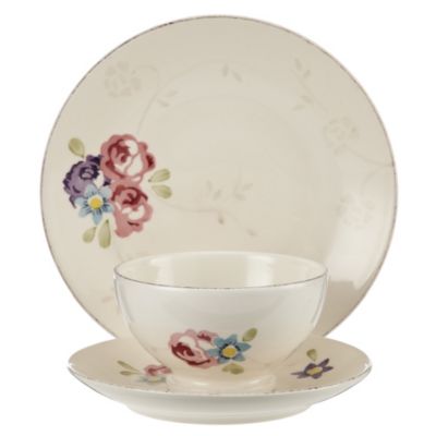 Country Floral 12-piece Dinner Set