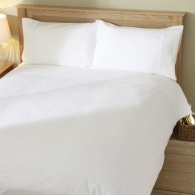 Tu White Seersucker Bed Linen Set