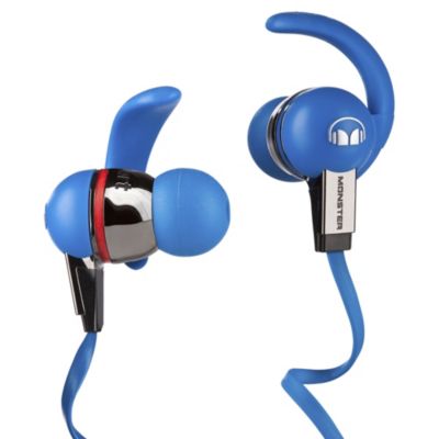 Monster iSport Immersion Blue In-Ear Headphones with ControlTalk Multilingual