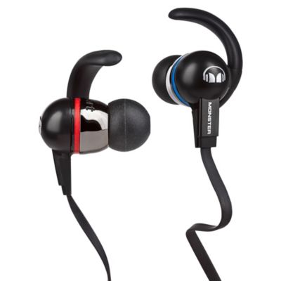 Monster iSport Immersion Black In-Ear Headphones with ControlTalk
