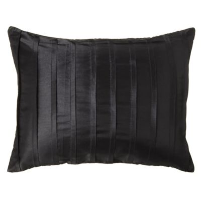 Tu Black Pleated Cushion