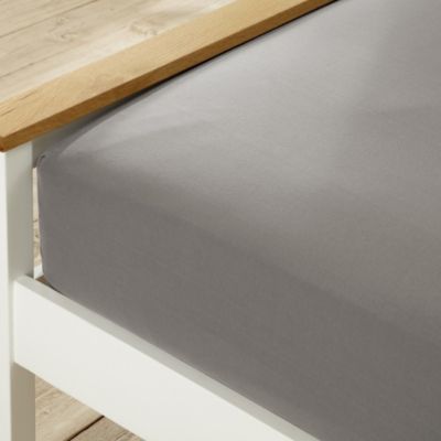 Tu Grey Jersey Fitted Sheet