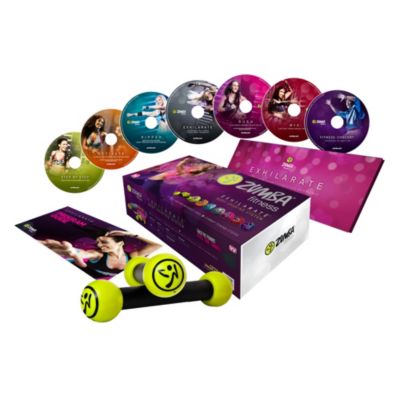 New Image Zumba Exhilarate Body Shaping System DVD Fitness Pack