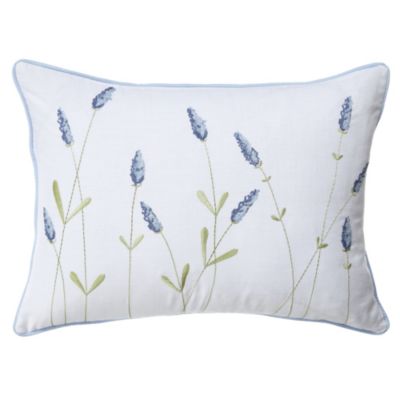 Tu Lavender Embroidered Cushion