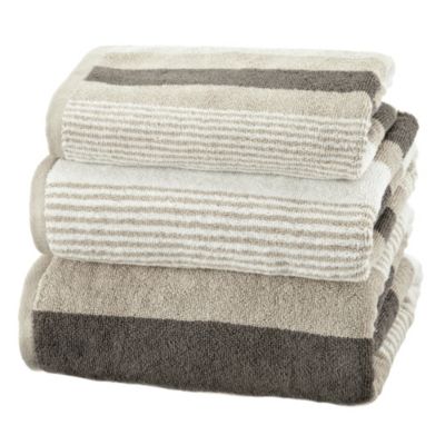 Sainsbury's Stripe Pebble Towel