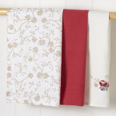 Tu Country Floral Tea Towel 3-pack