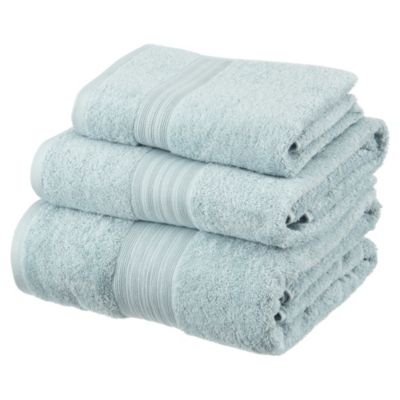 Sainsbury's Duck Egg Egyptian Cotton Towel