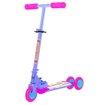 Ozbozz Cosmic Light Scooter Lilac and Pink