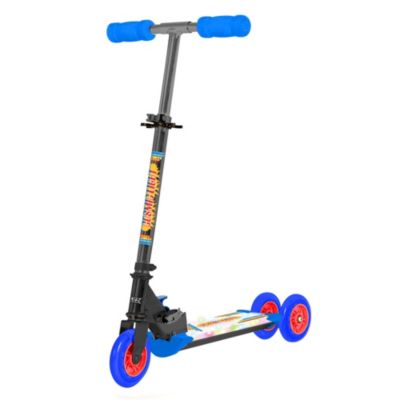 Ozbozz Cosmic Light Scooter Blue and Black