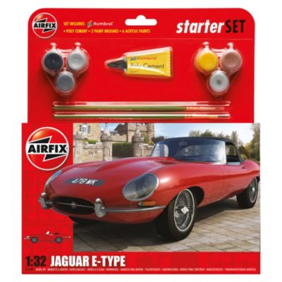 Airfix Jaguar E Type Starter Set