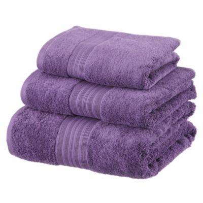 Sainsbury's Amethyst Egyptian Cotton Towel