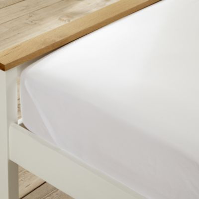 Home Collection 200 Thread Count White Flat Sheet