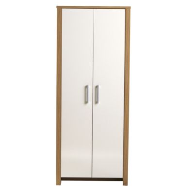 Tivoli Cream High Gloss 2-door  Wardrobe