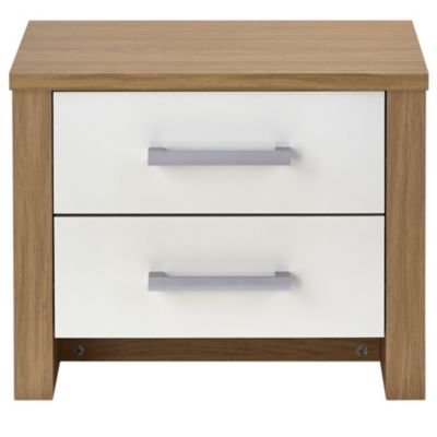 Tivoli Cream High Gloss Bedside Cabinet