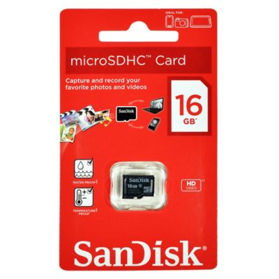 SanDisk 16GB Micro SDHC Card