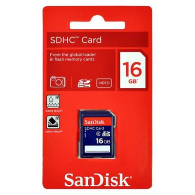 SanDisk 16GB SDHC Card