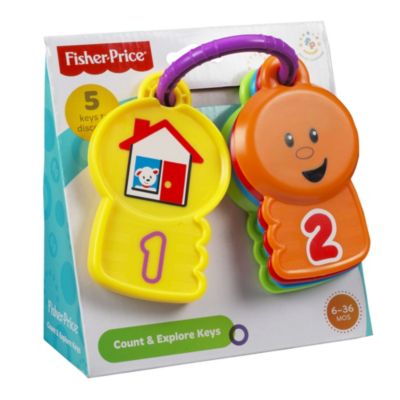 Fisher Price Brilliant Basics Count & Explore Keys