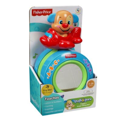 Fisher Price Laugh & Learn Puppy's Crawl Along Ball